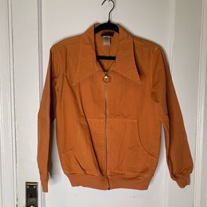 Big Bud Press Caramel Cotton Zipper Jacket